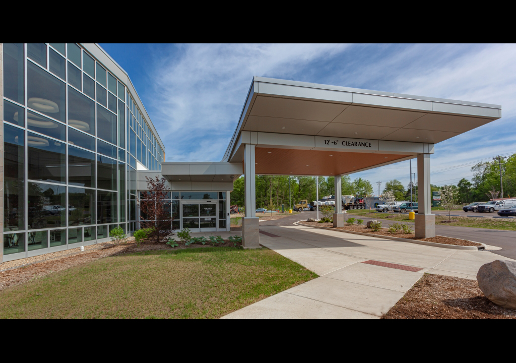 Bronson South Haven Hospital- Canopy and Main Entrance